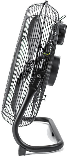 Telemax Fe-45a1 Ανεμιστήρας Δαπέδου 120W Διαμέτρου 45cm Μαύρος