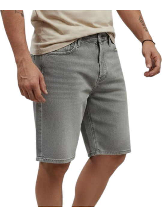Men's Denim Bermuda Gray