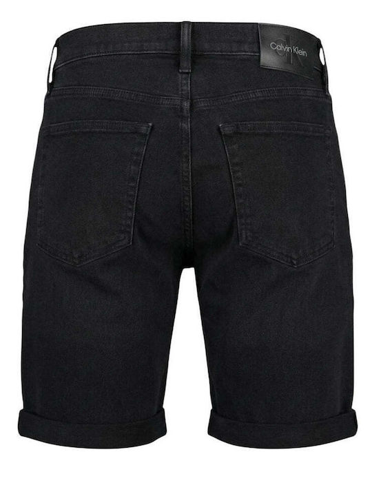 Herren Shorts Denim Schwarz