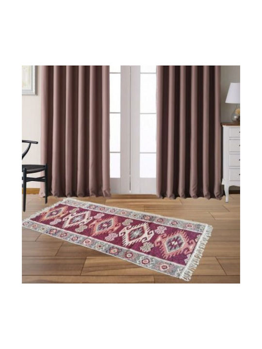 Kotonia Home Χαλί Ορθογώνιο Μπορντό 60x90cm
