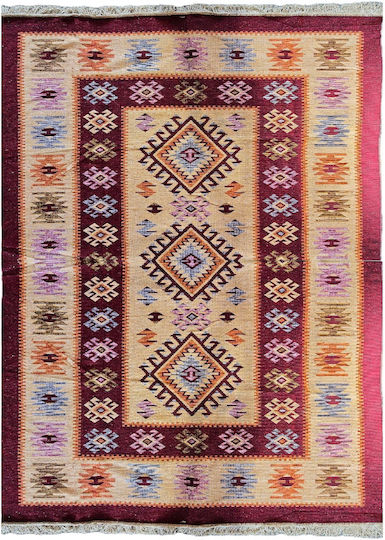 Kotonia Home Covor Rectangular Burgundy 60x90cm