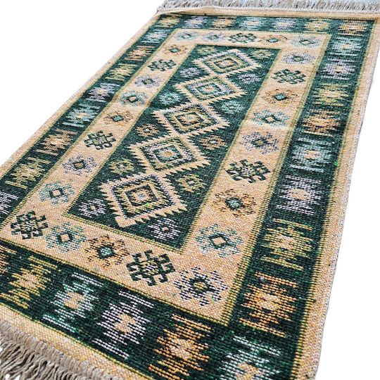 Kotonia Home Килим Пътека Зелен 80x300см