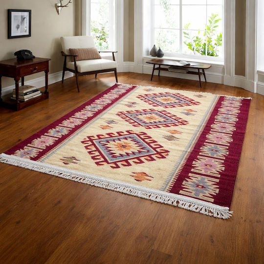 Kotonia Home Χαλί Διάδρομος Μπορντό 60x150cm