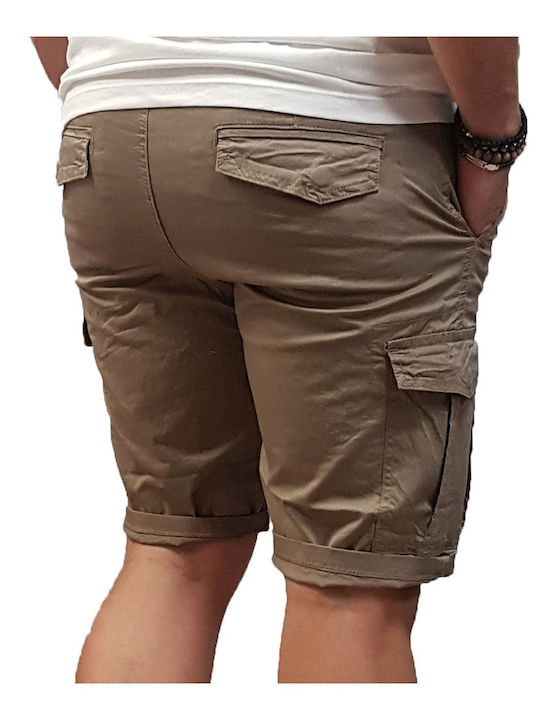 Ανδρική Βερμούδα Cargo Μπεζ