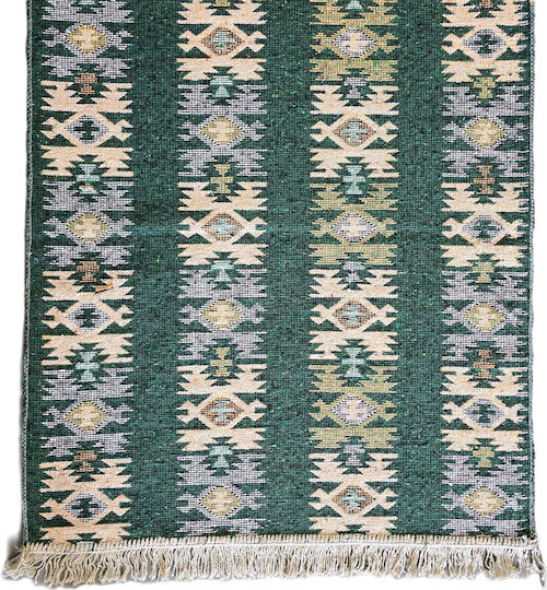 Kotonia Home Килим Пътека Зелен 80x300см