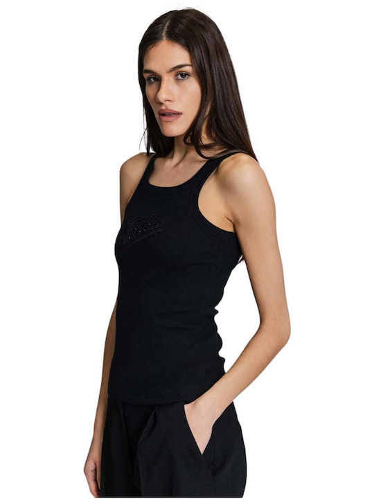 Damenbluse Baumwollarmes Schwarze