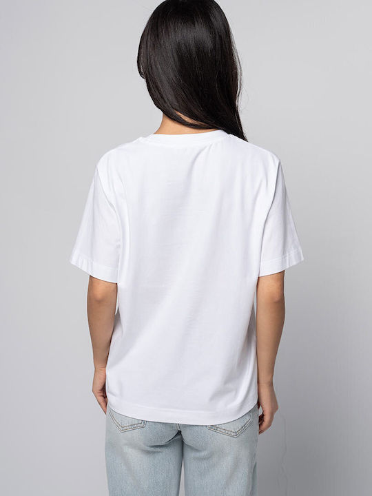 Devon Tricou Damă Alb