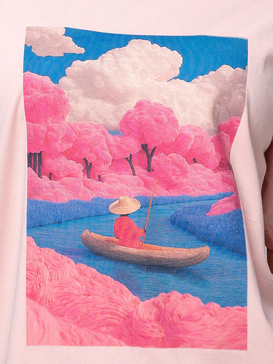 Dana Tricou Damă Roz