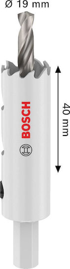 Bosch Пила за отвори Multi Material Dry Cut с Диаметър 19mm за Дърво, Метал и Пластмасово