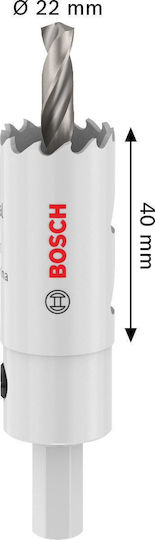 Bosch Пила за отвори Multi Material Dry Cut с Диаметър 22mm за Дърво, Метал и Пластмасово
