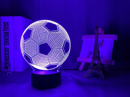 Lămpi Decorative Pentru Masă LED RGB Iluzie 3D 3x3cm