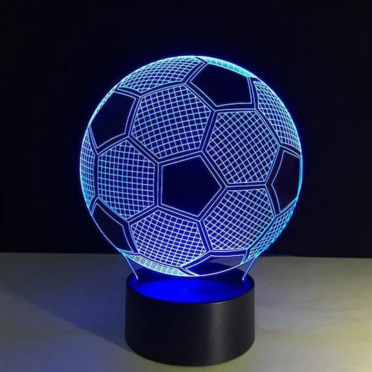 Lămpi Decorative Pentru Masă LED RGB Iluzie 3D 3x3cm