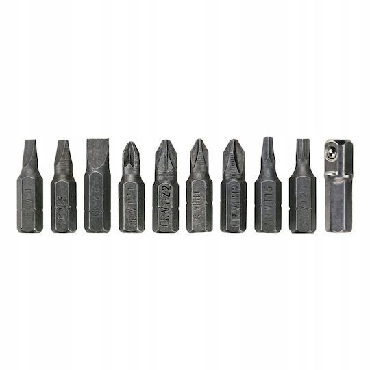 Set 10 Bits + 30 Cm Flexible Extension