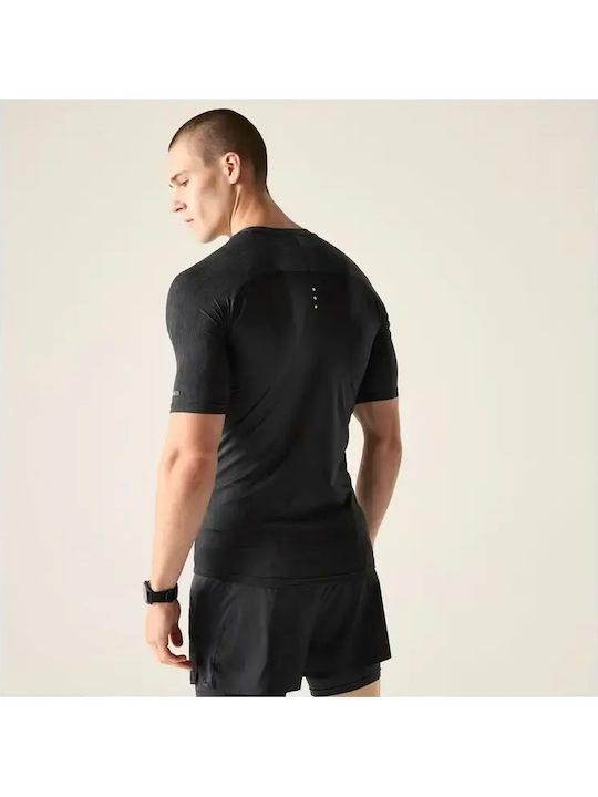 Αθλητικό T-shirt Black Marl