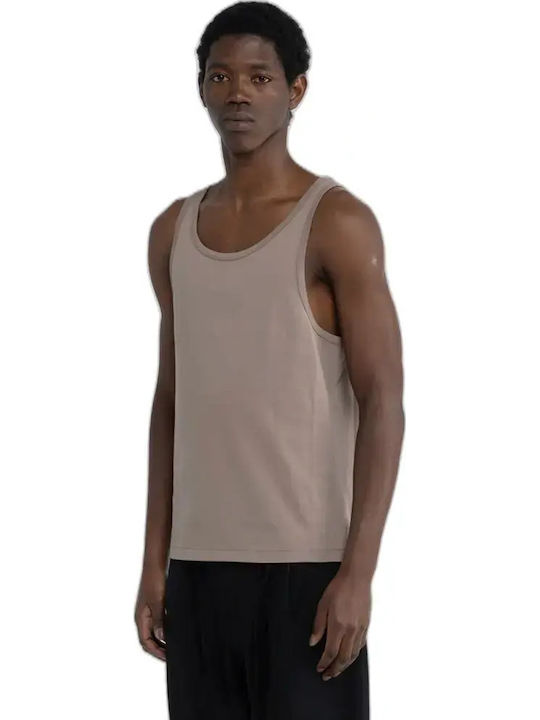 Herrenbluse Braun