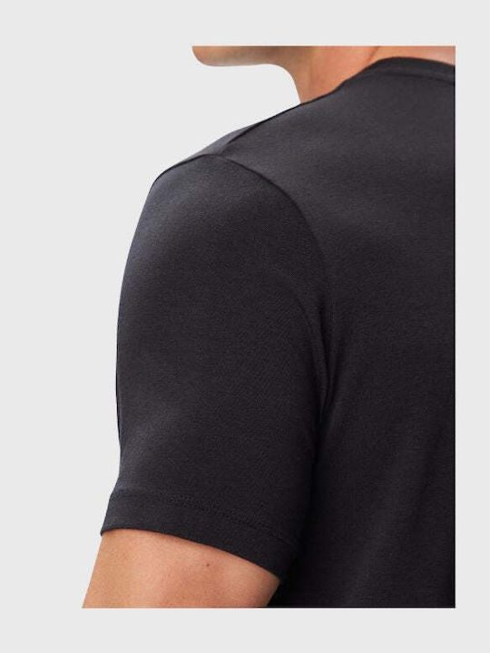 Crewneck T-Shirts Blau
