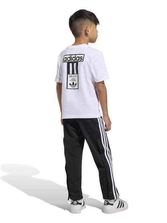 adidas Παιδικό Σετ με Παντελόνι White 2τμχ