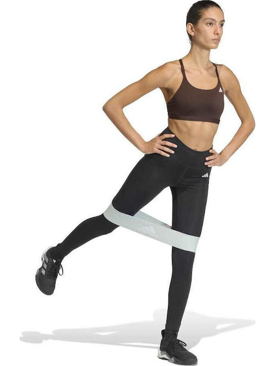 Sport-BHs Damen Bra Kaffee