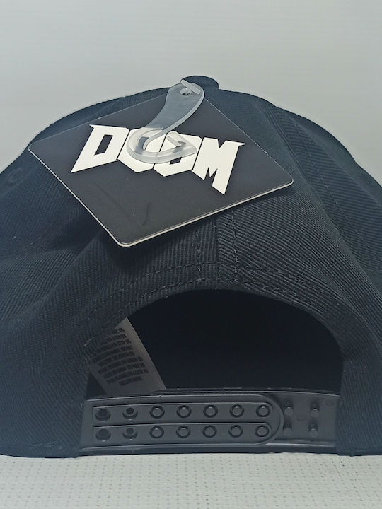 Doom Jockey με Ίσιο Γείσο Μαύρο