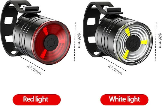 ZT1XJ53QWS812 Επαναφορτιζόμενο Εμπρόσθιο Φως Ποδηλάτου