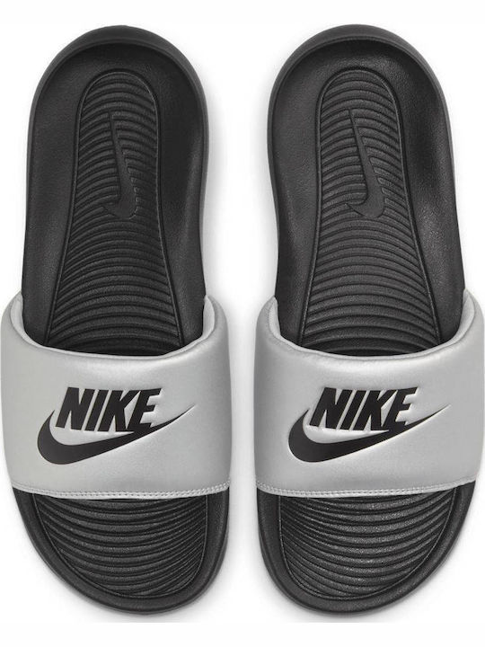 Victori One Slides în Culoare Argintie