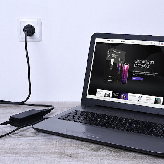 Qoltec Laptop Charger 65W 19V 3.42A for Acer without Power Cable