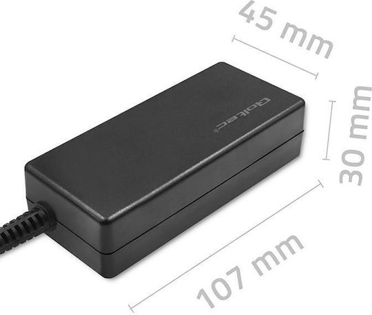 Qoltec Universal Laptop-Ladegerät 45W 20V Ohne Netzkabel und mit Steckerset