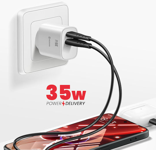 Swissten USB-C Universal Laptop Charger 87W without Power Cable