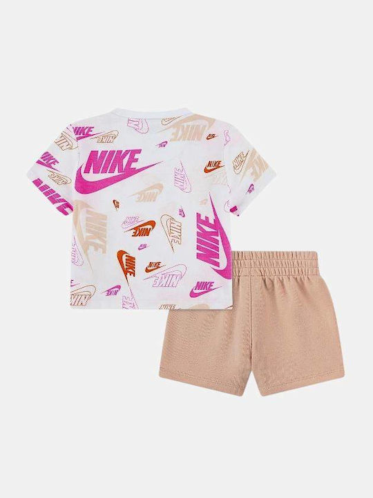 Nike Kids Clothing Set with Shorts Arctic Orange 2 Pieces