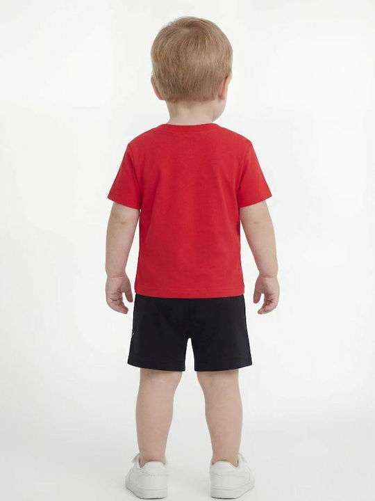 Nike Kids Clothing Set with Shorts Red / Black 2 Pieces