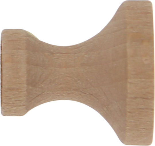 Wall Wooden Beige Holdback 2 Pieces