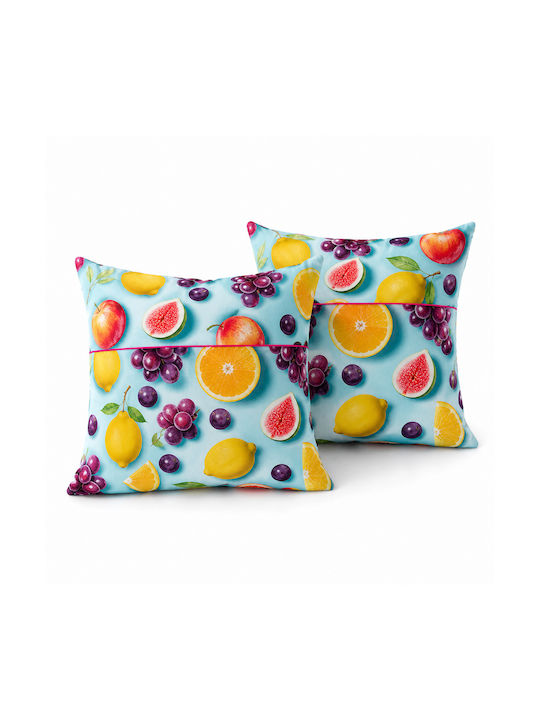 Kotonia Home Perna De Canapea Din 100% Bumbac Multicolor 50x50cm