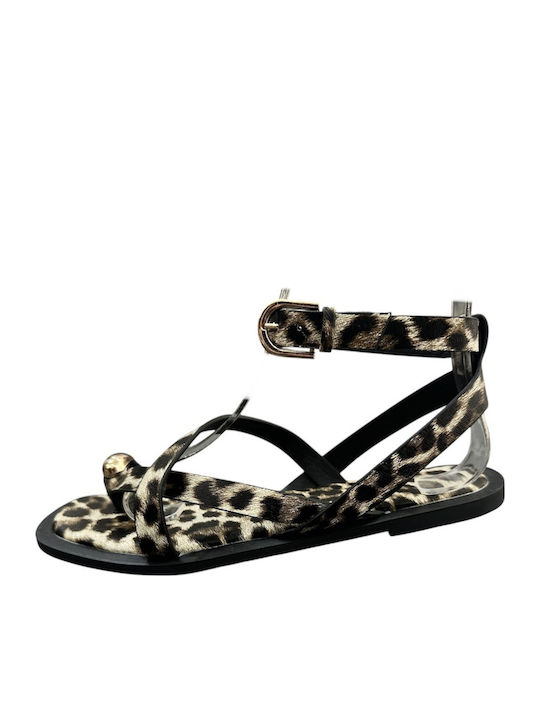 Damen Anatomische Goldene Sandalen