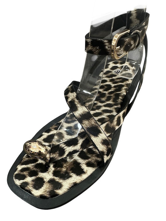Damen Anatomische Goldene Sandalen