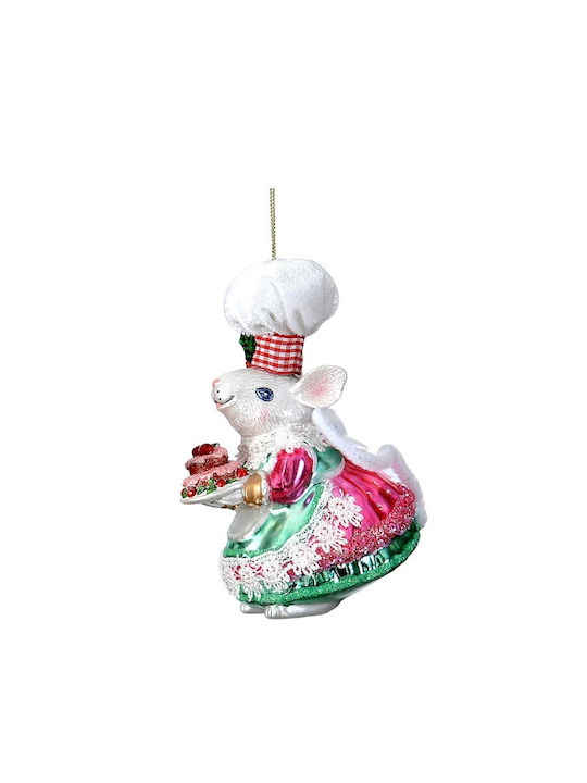 Weihnachtsbaumschmuck Maus Chef 14cm