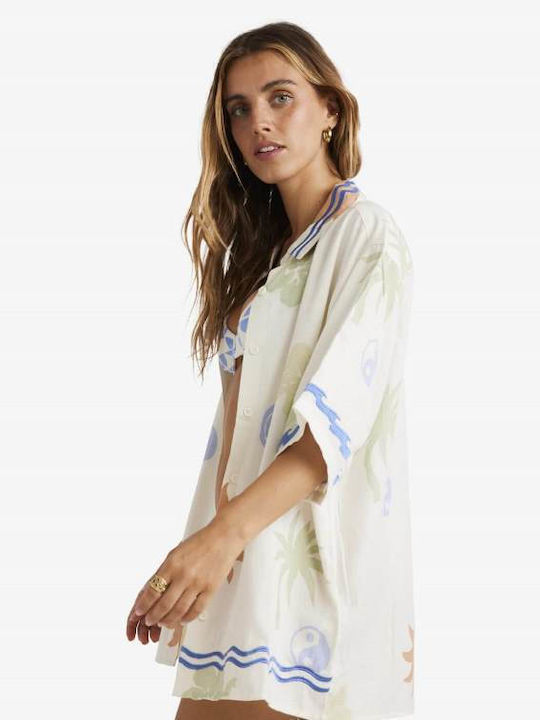 Billabong Sun Symbol Feminin Top de Plajă Multi