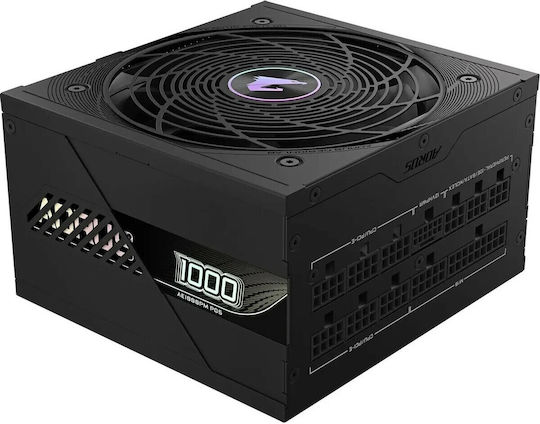 Gigabyte Aorus Elite P1000W 1000W Черен Компютърно захранване Пълен модул 80 Plus Platinum