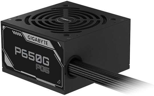 Gigabyte GP-P650G 650W Μαύρο Τροφοδοτικό Υπολογιστή Full Wired 80 Plus Gold