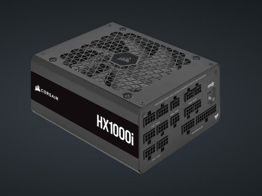 Corsair HX1000i 1000W Μαύρο Τροφοδοτικό Υπολογιστή Full Modular 80 Plus Platinum