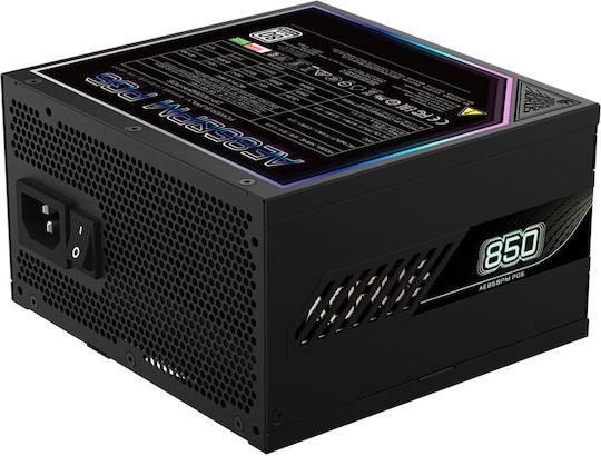 Gigabyte Aorus Elite P850W 850W Μαύρο Τροφοδοτικό Υπολογιστή Full Modular 80 Plus Platinum