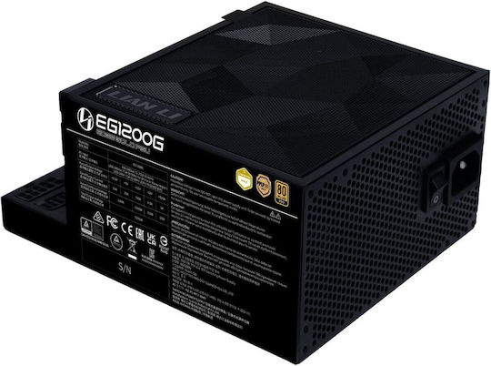 Lian Li EG1200 1200W Μαύρο Τροφοδοτικό Υπολογιστή Full Modular 80 Plus Gold