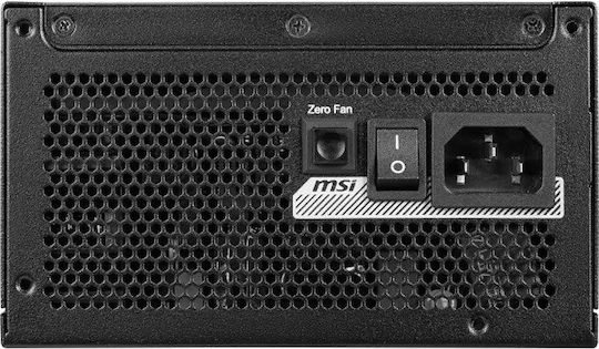 MSI A850GS 850W Μαύρο Τροφοδοτικό Υπολογιστή Full Modular 80 Plus Gold