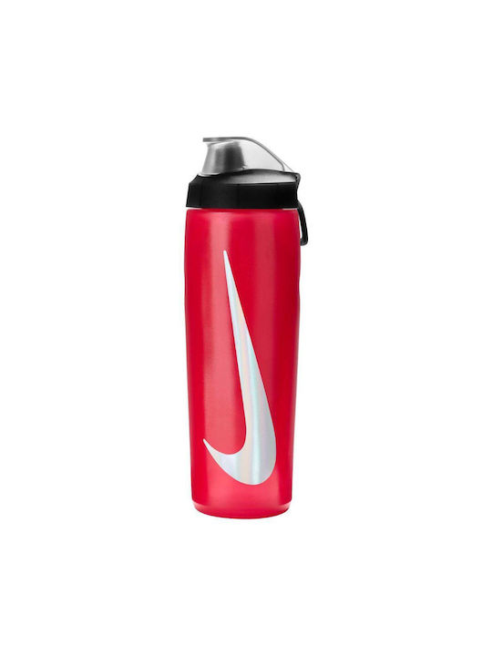 Nike Refuel Αθλητικό Παγούρι Πλαστικό 710.4ml Κόκκινο