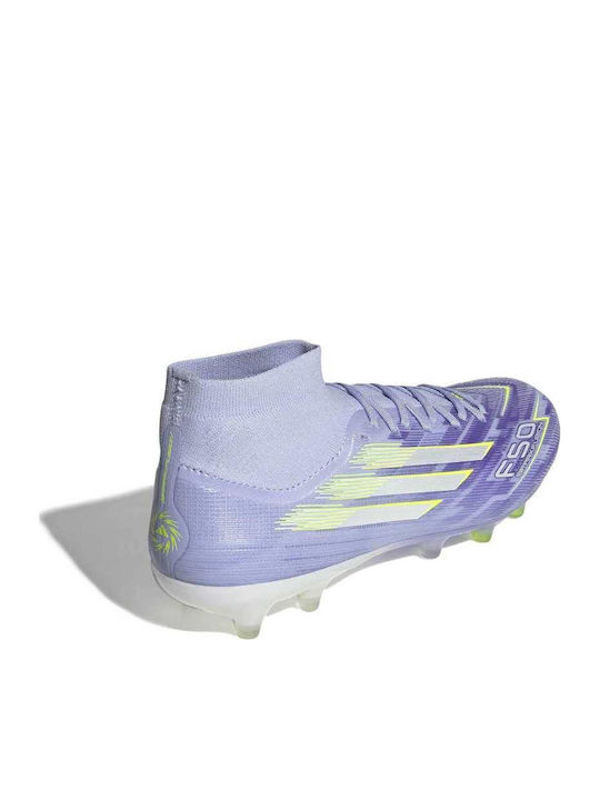 adidas F50 Sparkfusion Pro Футболни Обувки с Бутони Лилави