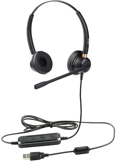 Tellur Voice 510N/520N On Ear Multimedia Ακουστικά με μικρόφωνο και σύνδεση USB-A