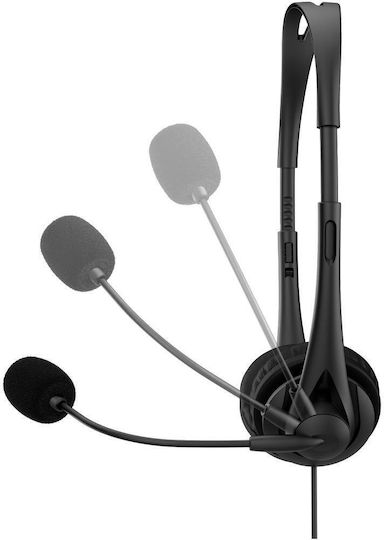 HP G2 Stereo On Ear Multimedia Ακουστικά με μικροφωνο και σύνδεση USB-A