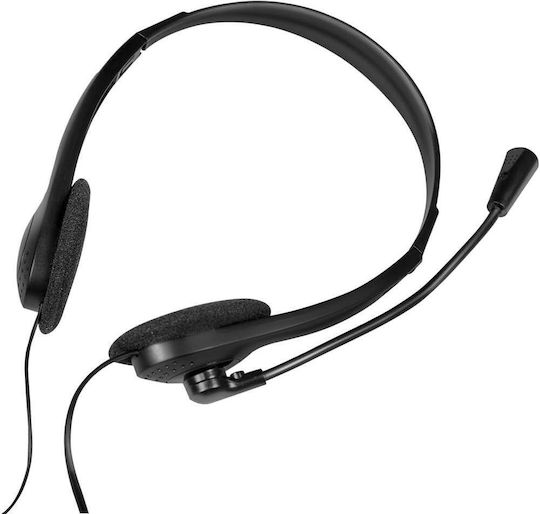 HS0055 On Ear Multimedia Ακουστικά με μικρόφωνο και σύνδεση 3.5mm Jack