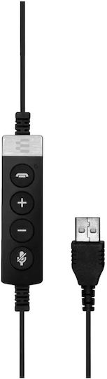 Epos Impact SC230 MS II On Ear Multimedia Ακουστικά με μικροφωνο και σύνδεση USB-A