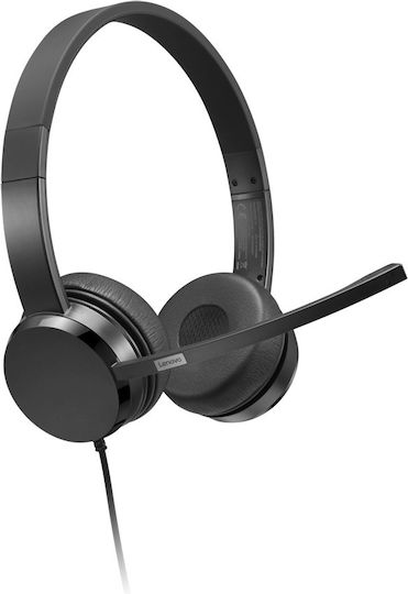 Lenovo Headset Lenovo USBA Stereo OnEar On Ear Multimedia Ακουστικά με μικρόφωνο και σύνδεση USB-A