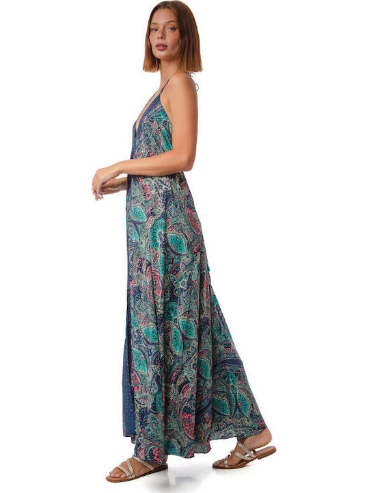 Sommer Midi Kimonokleid
